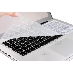 MacBook 13", 15" 17" - Protection transparente clavier Azerty