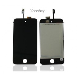 Vitre Tactile & écran LCD pour Ipod Touch 4 Noir