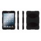 iPad mini 1, 2 et 3 - Coque Etui Militaire noir