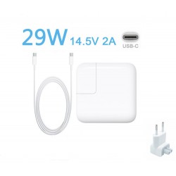 30W USB-C Chargeur pour Apple MacBook 12" A1534 MF865S/A + Câble USB-C