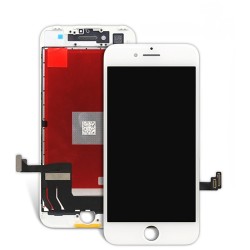 iPhone 7 Plus - Vitre et LCD Assemblé Blanc + vitre verre trempé - A1784
