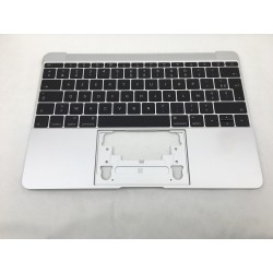 Topcase et clavier Français macbook 12" A1534 Silver Argent 2016