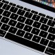 Protection clavier Noir Azerty macbook pro 13" A1708 sans touchbar