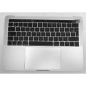 Topcase complet Français macbook pro 13" Touchbar A1706 Argent Silver
