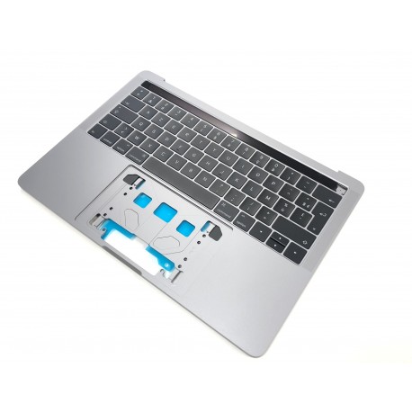 Topcase + clavier Français macbook pro 13" A1706 Gris Sideral