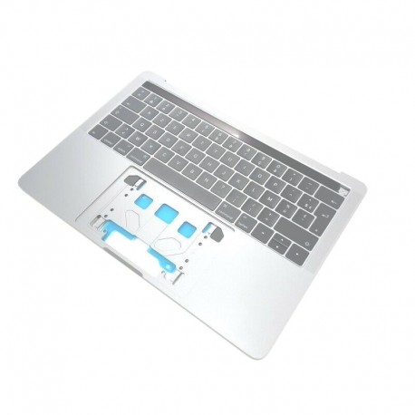 Topcase + clavier Français macbook pro 13" A2251 Silver Argent 2020 4 Ports USB-C