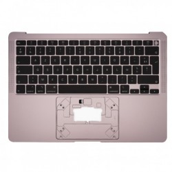 Topcase gris sidéral clavier Azerty Macbook Air 13" M1 A2337 2020/2021