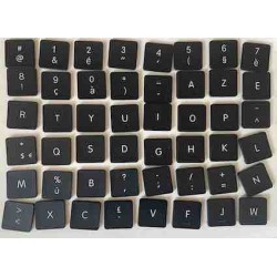 Kit AC12 AP12 48 touches clavier Azerty Macbook 12" A1534 macbook pro 13 A1706 A1708 pro 15 A1707