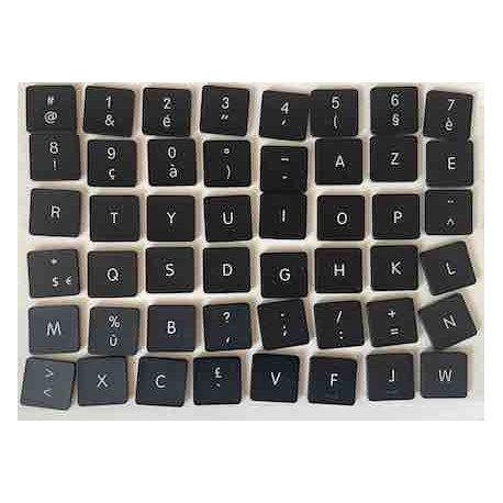 Kit AC12 AP12 48 touches clavier Azerty Macbook 12" A1534 macbook pro 13 A1706 A1708 pro 15 A1707